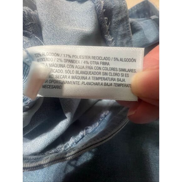 AVA & VIV Denim Wide Leg Jumper Sz 24 NWT - Picture 5 of 8